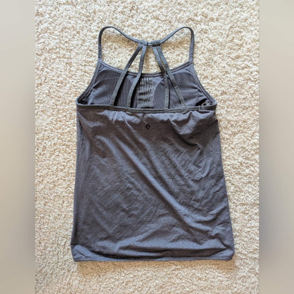Black Diamond Workout Tank W/ Built In Bra